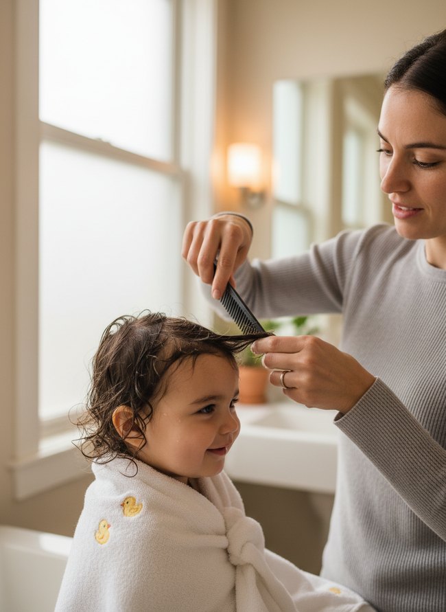 Post-Bath Routine Brush
