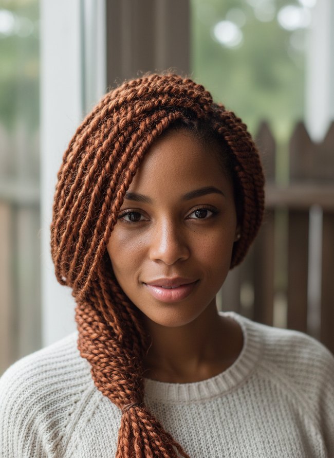 Cinnamon Spiced Side Twist