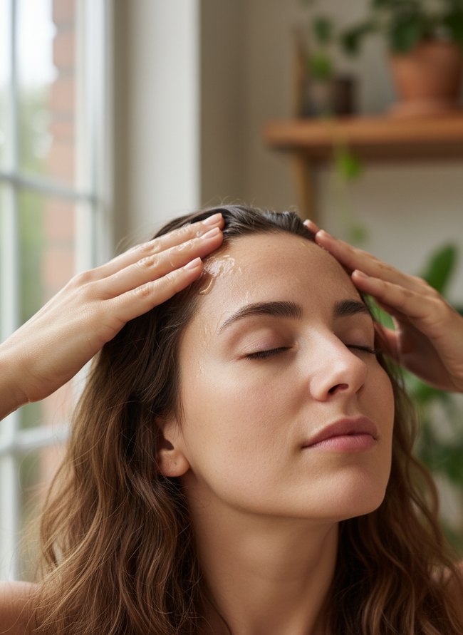 Soothing Aloe Vera Application