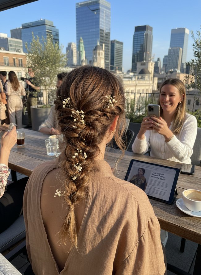 Modern Deconstructed French Braid