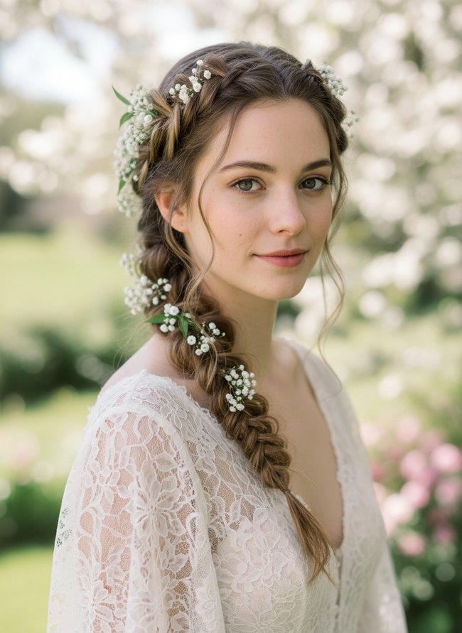 Goddess Braid Cascade