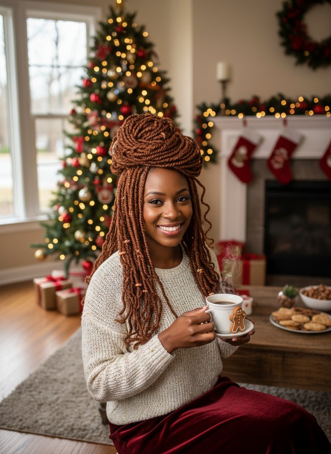 Gingerbread Spice Loc Twists