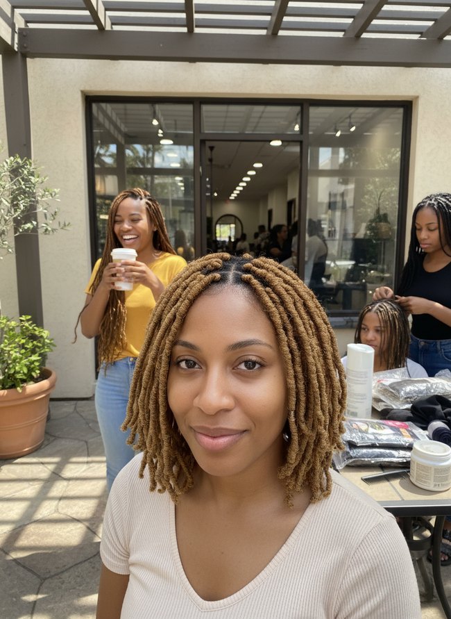 Soft Faux Loc Bob
