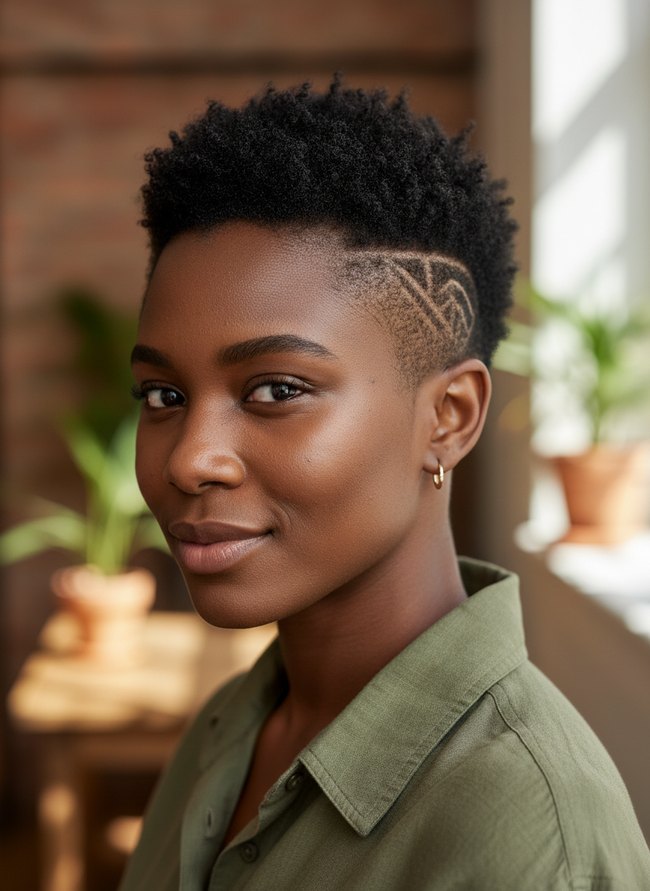 Bold Shaved Design