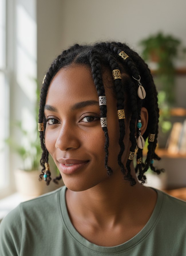 Braided Hair Jewelry