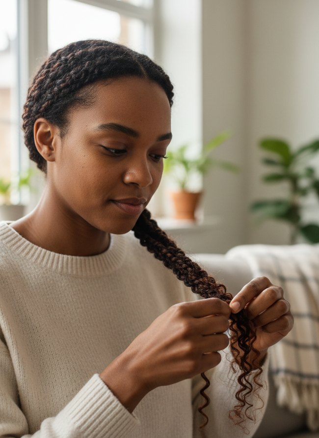 Expression Braiding Hair