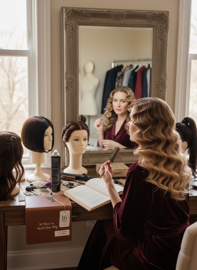 Glamorous Old Hollywood Waves