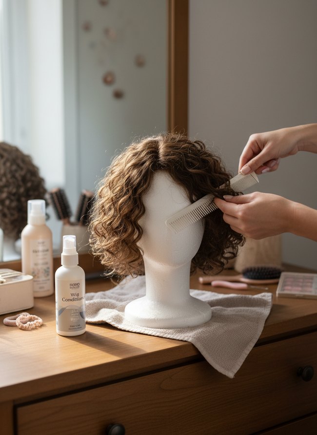 Wig Stand Display
