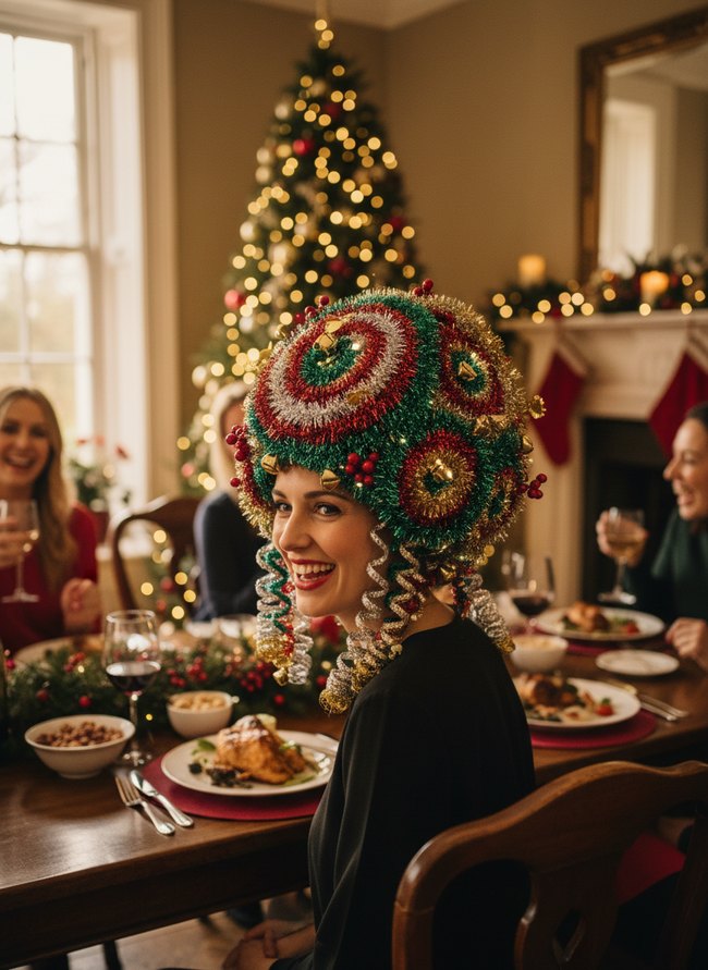 Festive Garland Ringlets