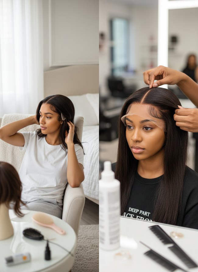 Deep Part Lace Front