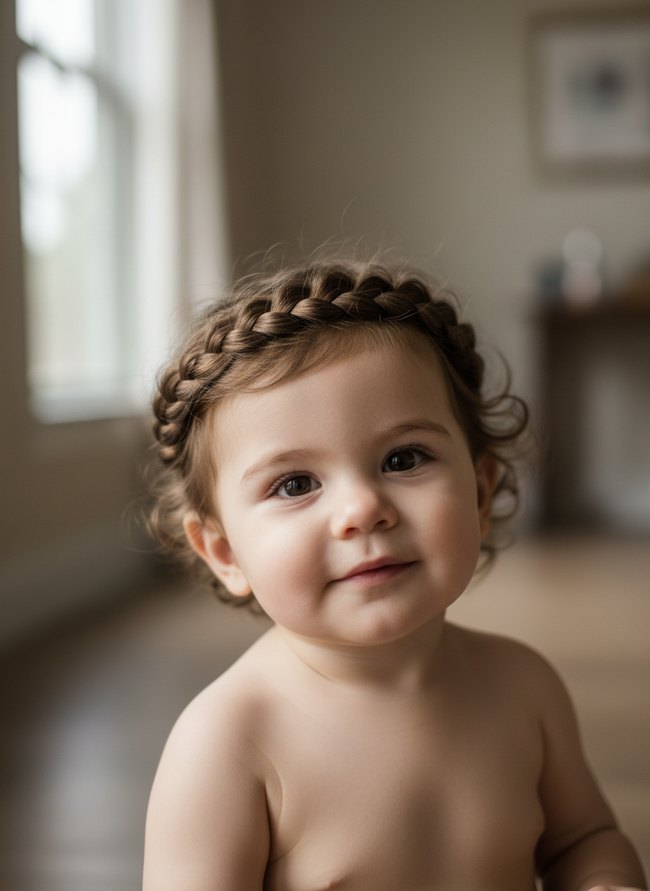 Infant Braid Crown