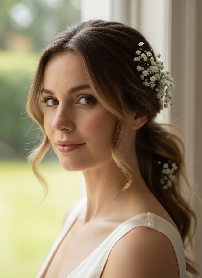 Soft Wavy Ponytail