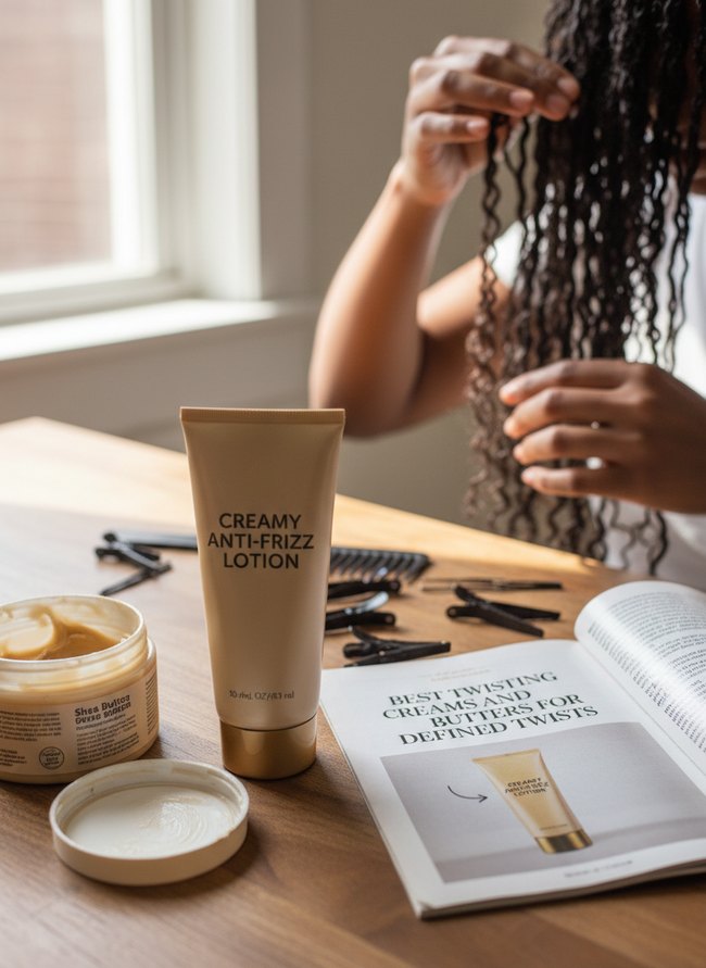 Creamy Anti-Frizz Lotion