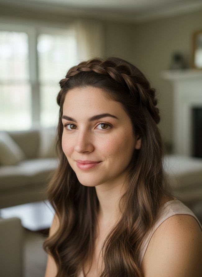 Soft Braided Headband