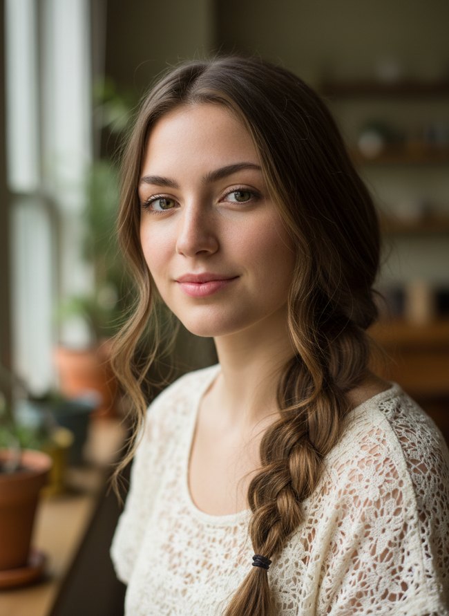 Bohemian Fishtail Plait