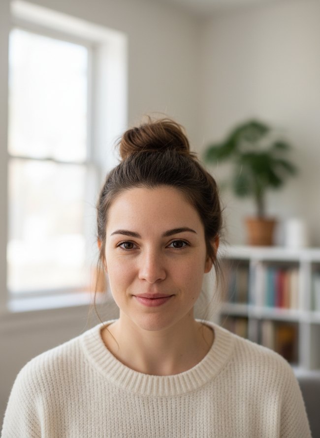 Relaxed Top Knot Guide