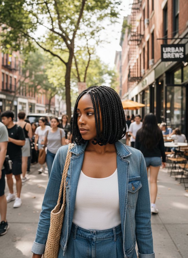 High-Shine Glossy Bob