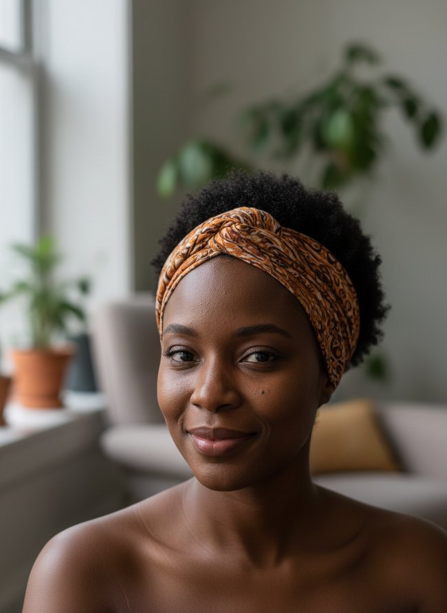 Textured Headband Scarf
