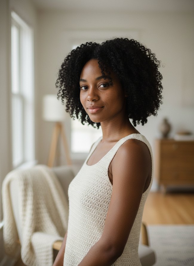 Minimalist Straight Crochet