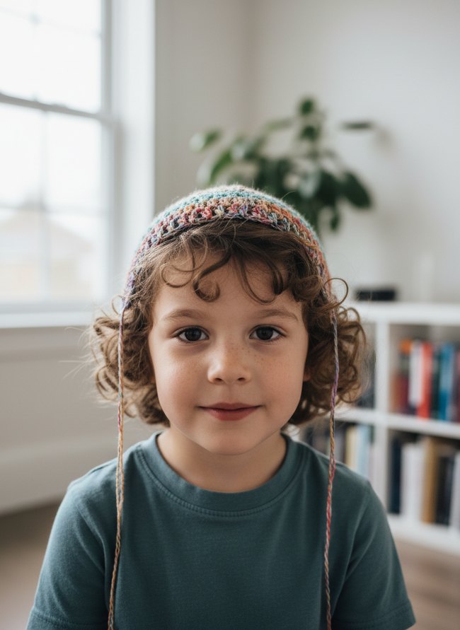 Child's Head Crochet Chart