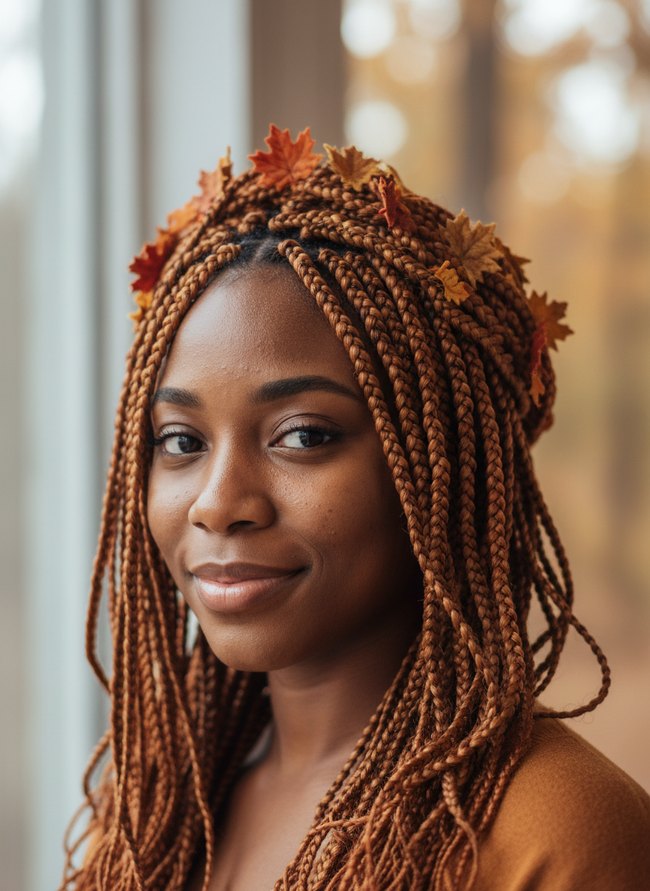 Maple Leaf Senegalese Twists