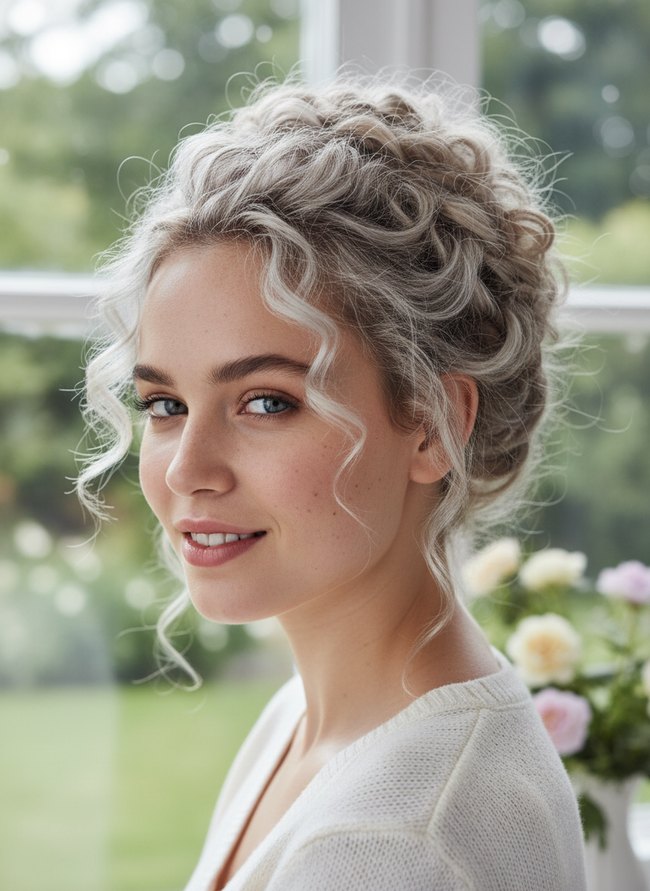 Ash Blonde Textured Twist