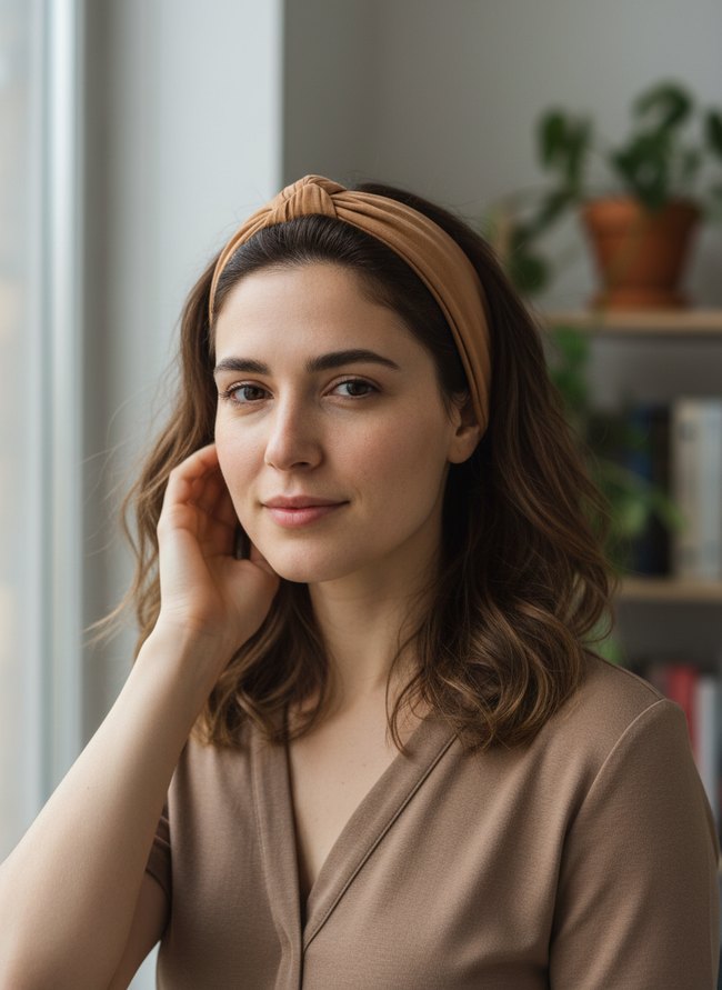 Effortless Headband Tuck