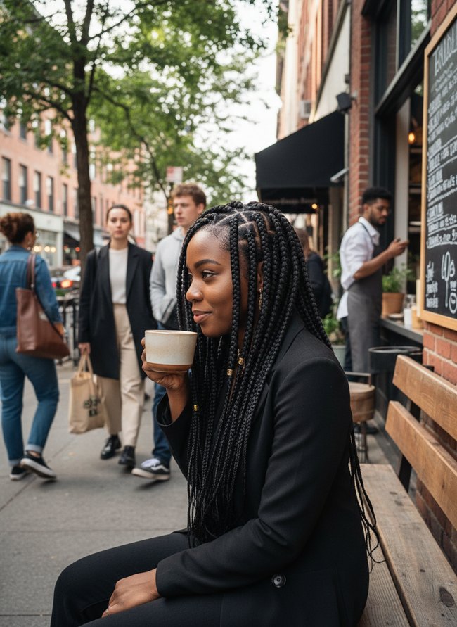 Textured Jumbo Cornrow Rows