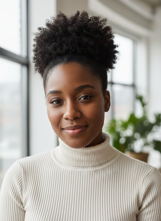 Coiled High Puff
