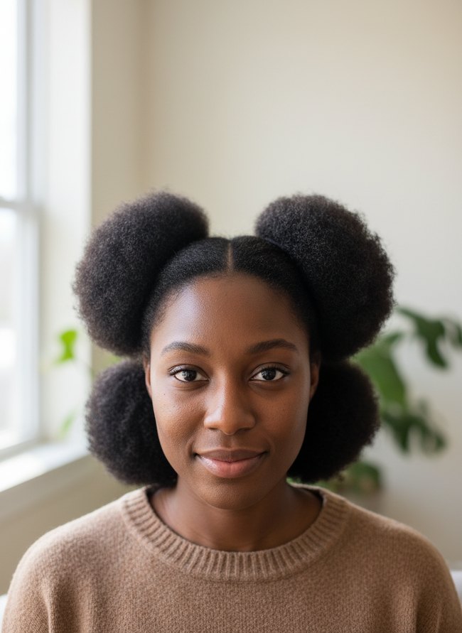 Double Puff Style