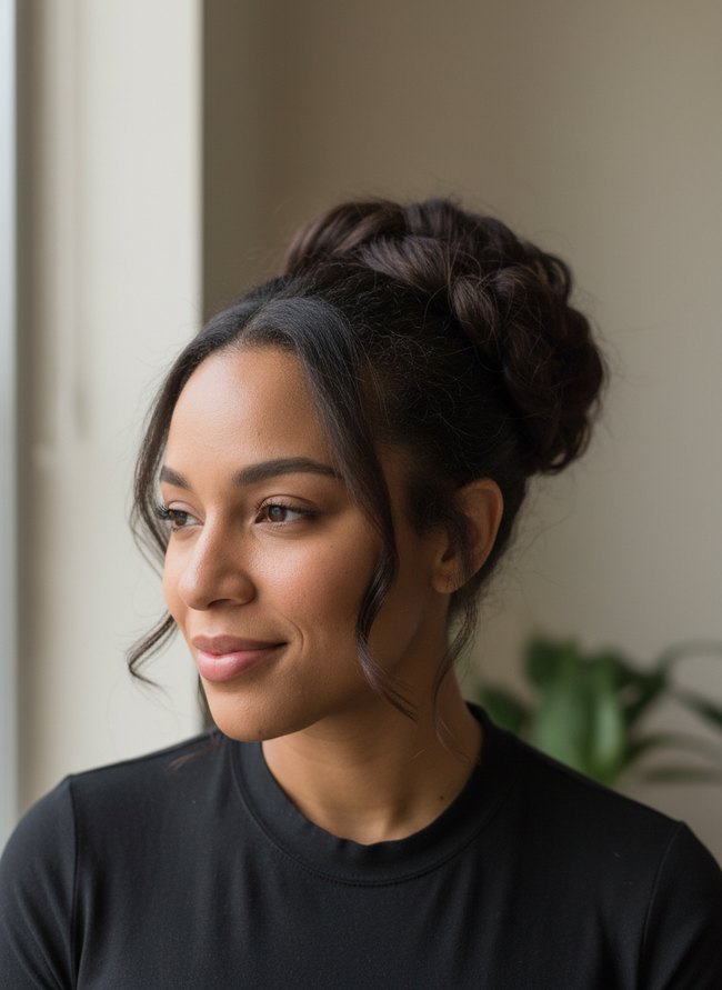 Chignon Inspired Bun