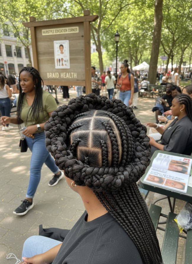 Jumbo Box Braid Crown