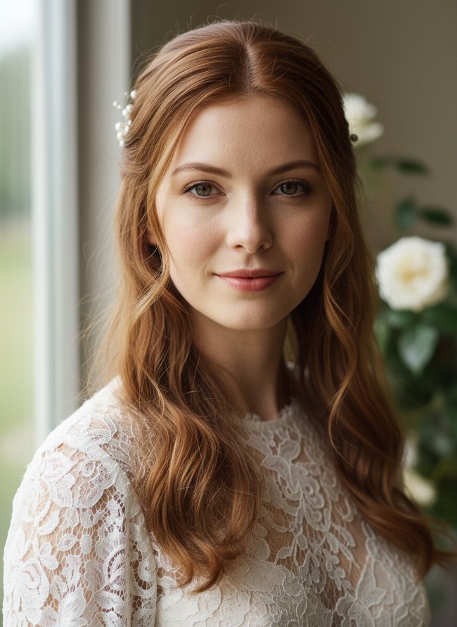 Gently Pinned Back Waves