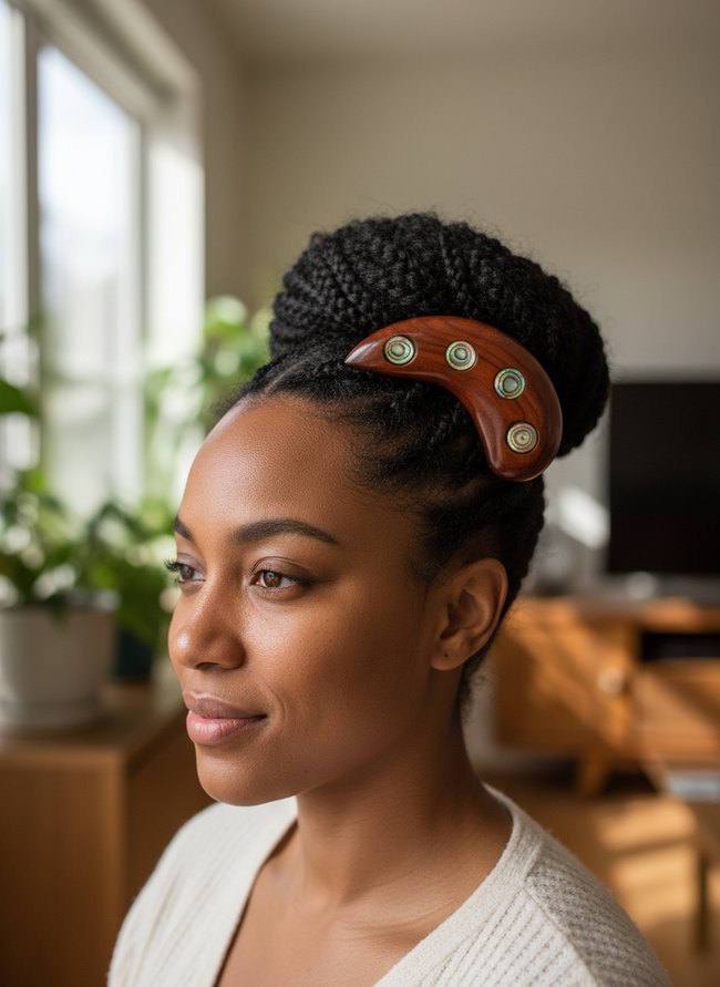 Braided Bun Holder