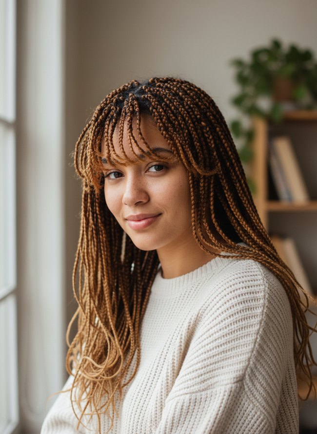 Ombre Braid Fringe