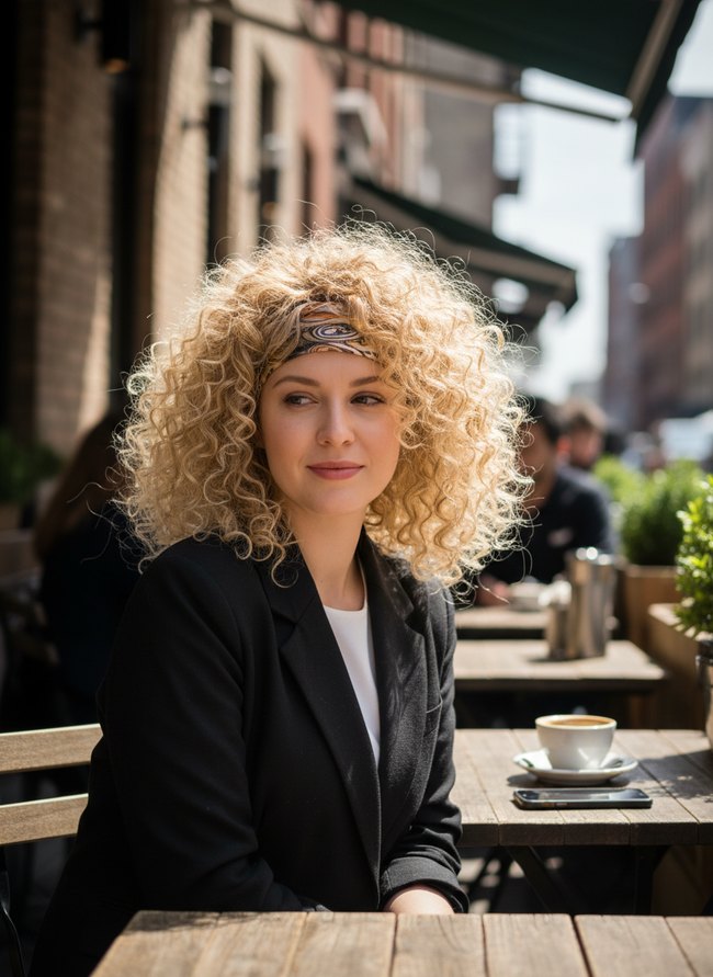 Sunny Blonde Ringlets