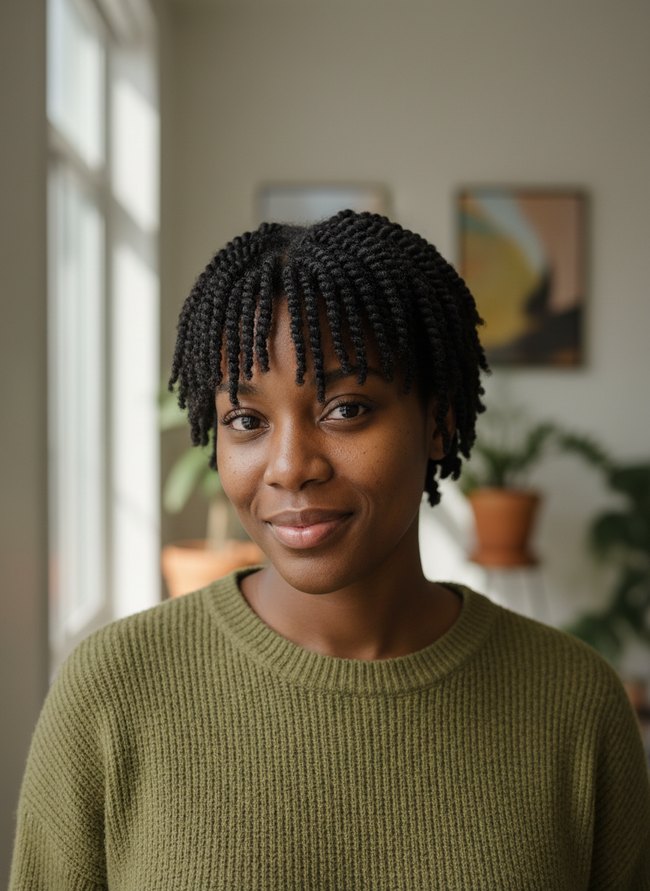 Kinky Twist Fringe