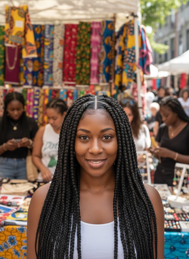 Jumbo Cornrows Bold
