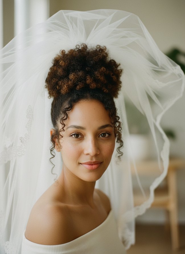High Puff Veil Statement