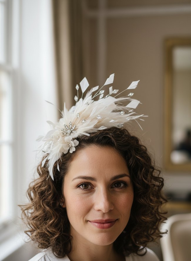 Feathered Hair Fascinator