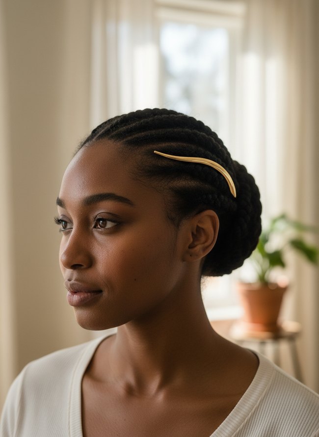 Sleek Metal Hairpin