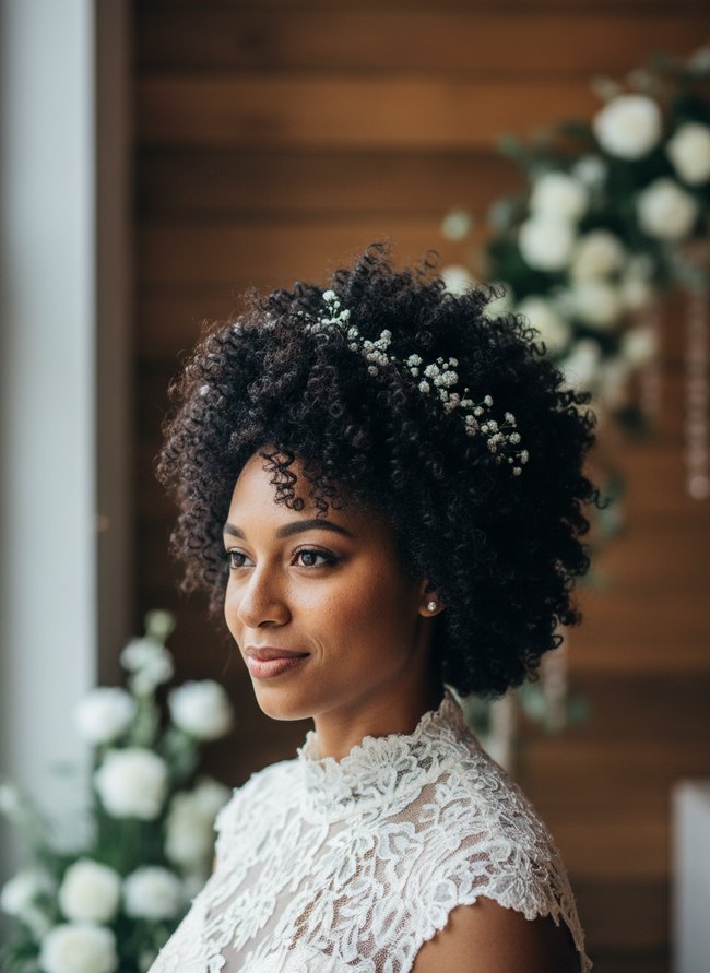 Regal Coily Hairstyle