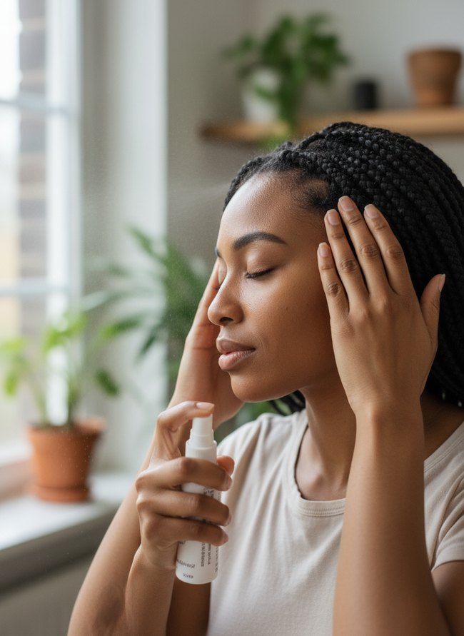 Protective Style Refresh Routine