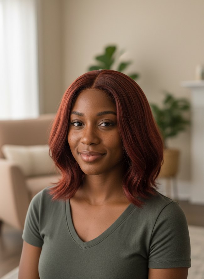 Auburn Bob Wig