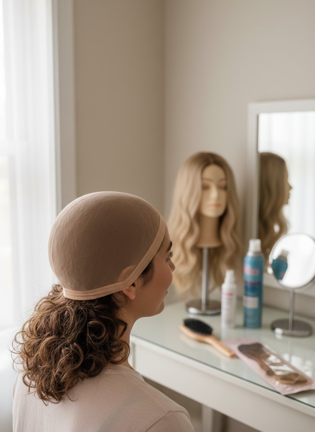 Lightweight Nylon Wig Cap