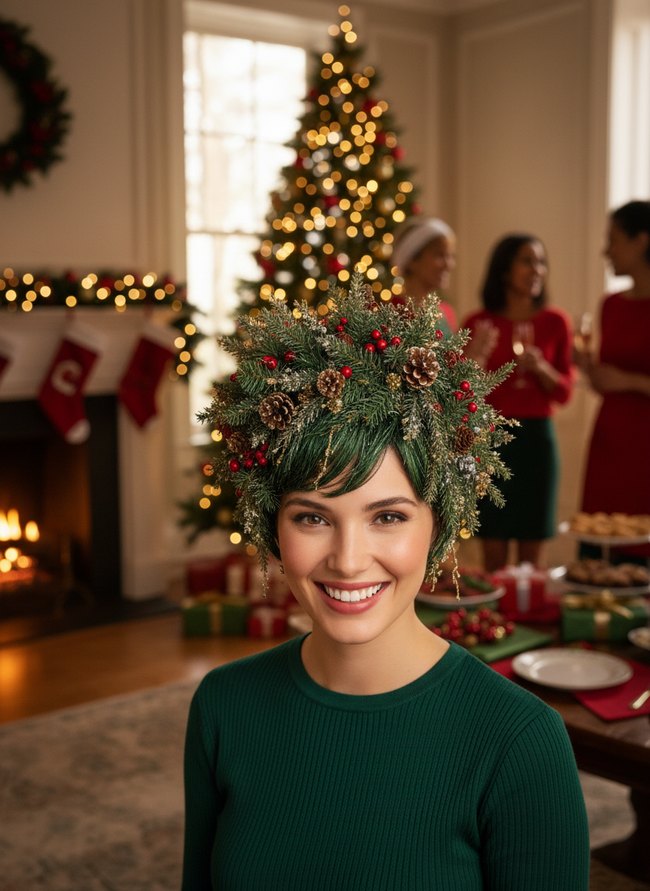 Evergreen Branch Pixie