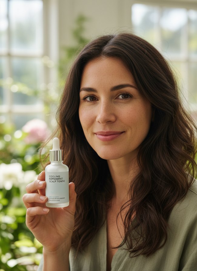 Cooling Peppermint Scalp Tonic