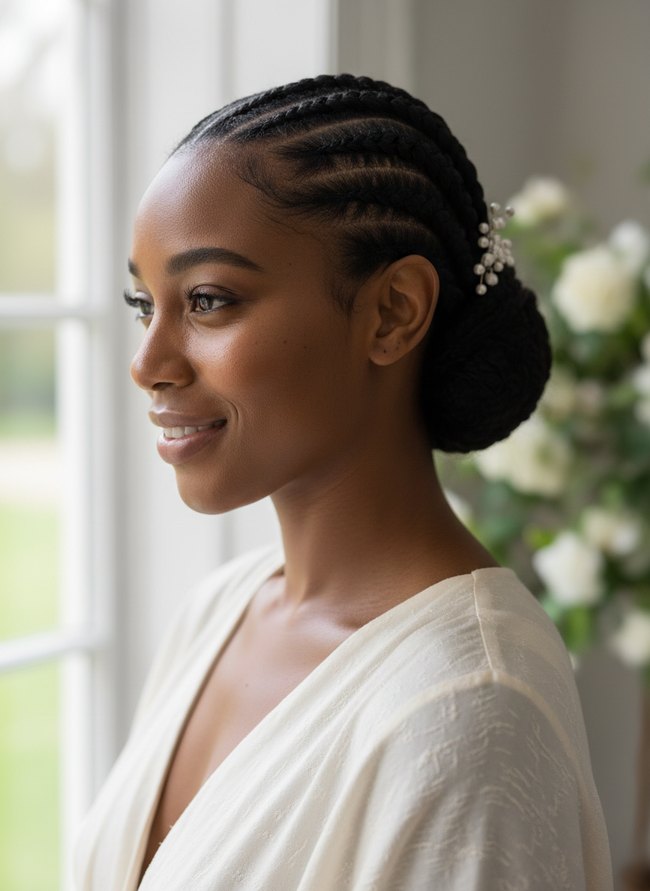 Sleek Pinned Back