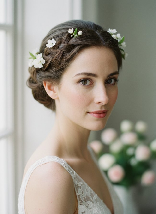 Textured Bridal Bun