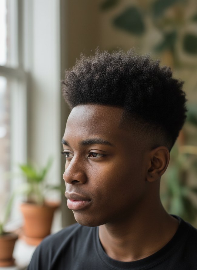 High Top Tapered Afro